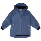 Calikids Slate Blue Baby Lined Rain Jacket