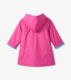 Hatley Girls Raspberry Rose Rain Jacket