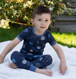 Silkberry Bamboo Short Sleeve Pajama Set Boys