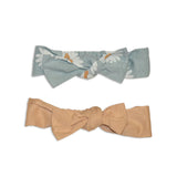 Silkberry Bamboo Turban Headbands 2 pack