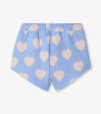 Hatley Girls Heart Burst Pull-On Shorts