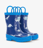 Hatley Little Dinos Rain Boots With Handles