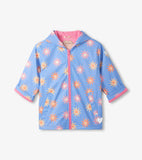 Hatley Girls Faded Suns Zip-Up Rain Jacket