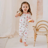 Nest Design Bamboo Jersey Long Sleeve Two-Piece PJ Set Snug Fit