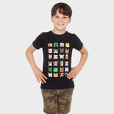 Disney Boys Minecraft T-Shirt - Black