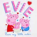 Disney Girls Peppa Pig Evie T-shirt