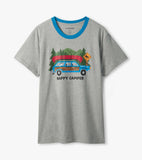 Little Blue House Retro Camping Men’s Tee