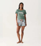 Little Blue House Northern Wilderness Women’s Sleep Shorts