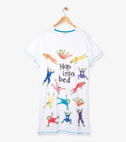 Little Blue House Women's Hop Into Bed Sleepshirt