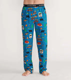Little Blue House Retro Camping Men’s Pajama Pant
