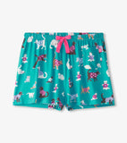 Hatley Cute Cats PJ Shorts In A Bag