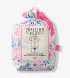 Hatley Garden Floral Button Down Short PJ Set In A Bag
