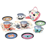Vilac Dinette 14 Pieces Musical Tin Tea Set