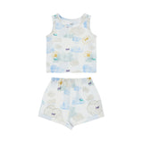 Nest Design Bamboo Jersey Sleeveless Tank Top & Shorts