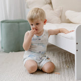 Nest Design Bamboo Jersey Sleeveless Tank Top & Shorts