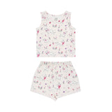 Nest Design Bamboo Jersey Sleeveless Tank Top & Shorts