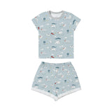 Nest Design Bamboo Jersey Short Sleeve Two-Piece PJ Set
