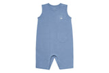 Nest Design Bamboo Jersey Sleeveless Romper-Azure Lake