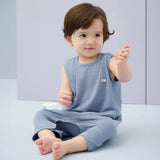 Nest Design Bamboo Jersey Sleeveless Romper-Azure Lake