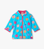 Hatley Girls Color Changing Apple Orchard Rain Jacket