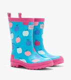Hatley Girls Apple Orchard Matte Rain Boots