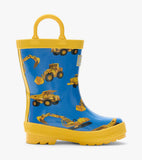 Hatley Toddler Boys Construction Trucks Rain Boots