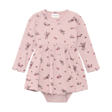 MinyMo Baby Girl Body Long Sleeve Dress