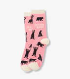 Little Blue House Mama Bear Women’s Crew Socks