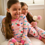 Hatley Girls Delicious Candies Bamboo Pajama Set