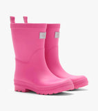 Hatley Girls Pink Yarrow Matte Rain Boots