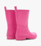 Hatley Girls Pink Yarrow Matte Rain Boots