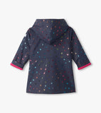 Hatley Girls Rainbow Foil Cherry Rain Jacket