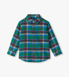 Hatley Boys Fresh Fall Plaid Button Down Shirt