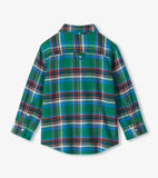 Hatley Boys Fresh Fall Plaid Button Down Shirt