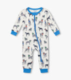 Hatley Baby Boys Bandana Dogs Bamboo Sleeper