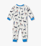 Hatley Baby Boys Bandana Dogs Bamboo Sleeper