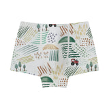 Nest Designs Bamboo Jersey Boys Boxer Briefs Underwear (4-Pack)