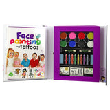 Spice Box Kits For Kids Face Painting & Tattoos Complete Set