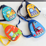 The Find Peaks Kids Cartoon Excavator Crossbody Bag Cute Hard Shell