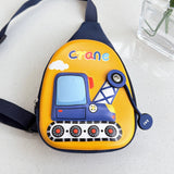 The Find Peaks Kids Cartoon Excavator Crossbody Bag Cute Hard Shell