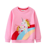 The Find Peaks Trendy Cartoon Long Sleeve Sweatshirt For Kids