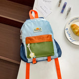 The Find Packs Trendy Color Block Children's Backpack For Boys and Girls