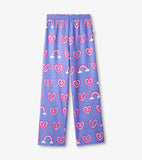 Little Blue House Twisty Hearts Youth Polar Pants