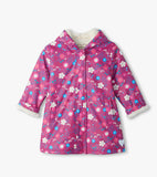 Hatley Girls Tiny Flowers Sherpa Lined Jacket
