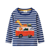 The Find Peaks Long Sleeve Cartoon T-Shirt
