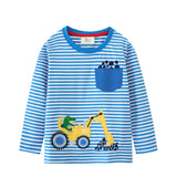 The Find Peaks Long Sleeve Cartoon T-Shirt
