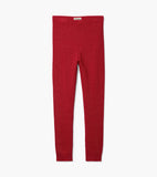 Hatley Girls Red Shimmer Knit Leggings