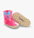 Hatley Girls Big Bows Fleece Slippers