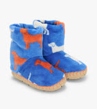 Hatley Boys Dog Silhouette Fleece Slippers