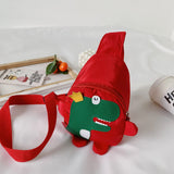 The Find Peaks Cute Dinosaur Backpack Casual Crossbody Bag
